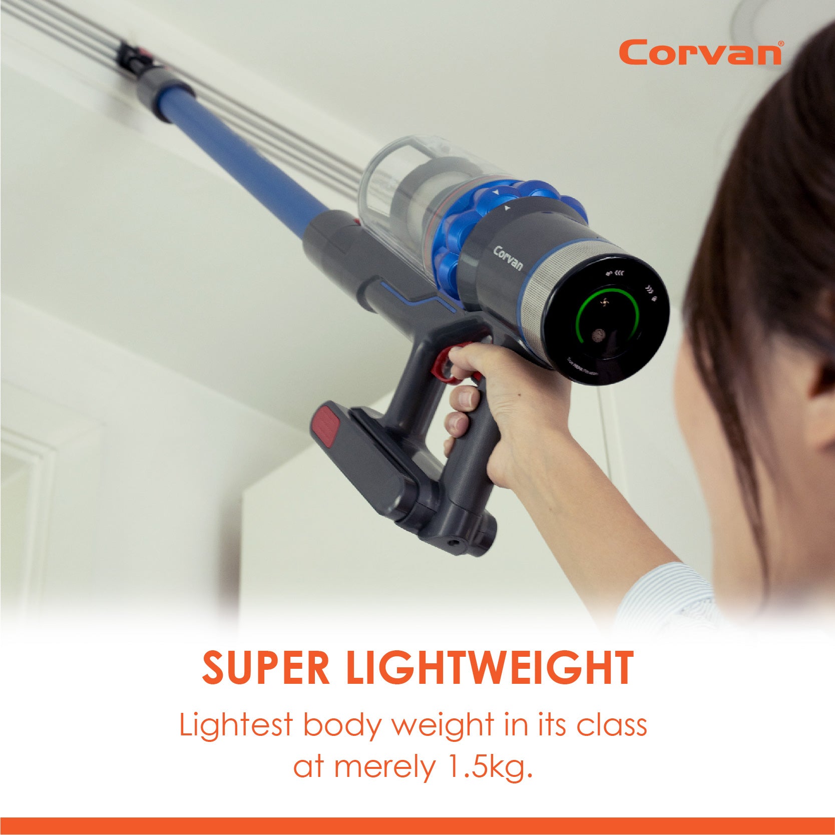 Corvan cordless discount vacuum cleaner review